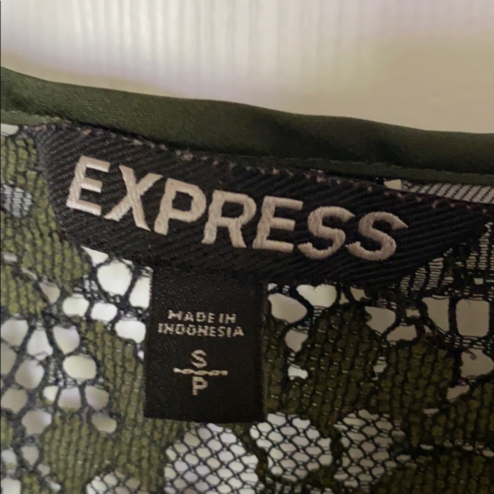 Express Olive Top - Picture 3 of 3